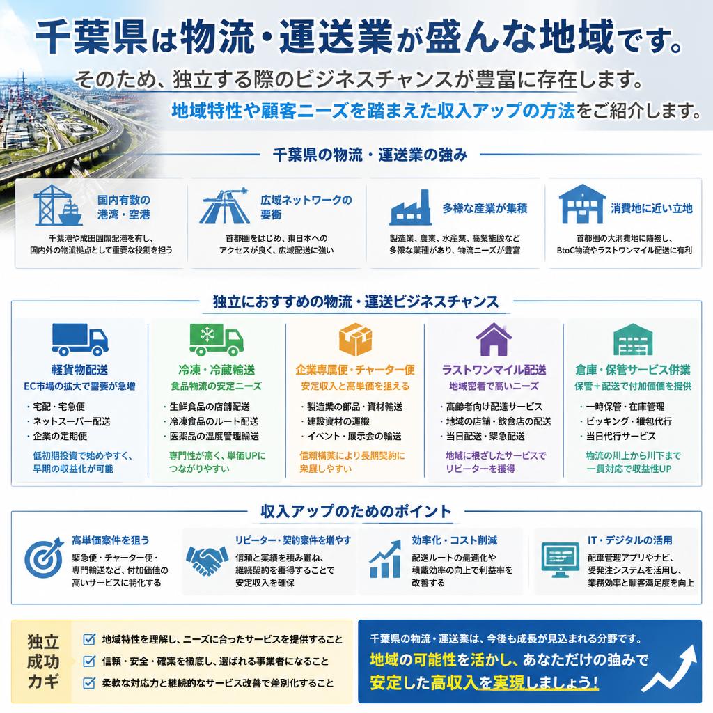 物流・運送業の魅力