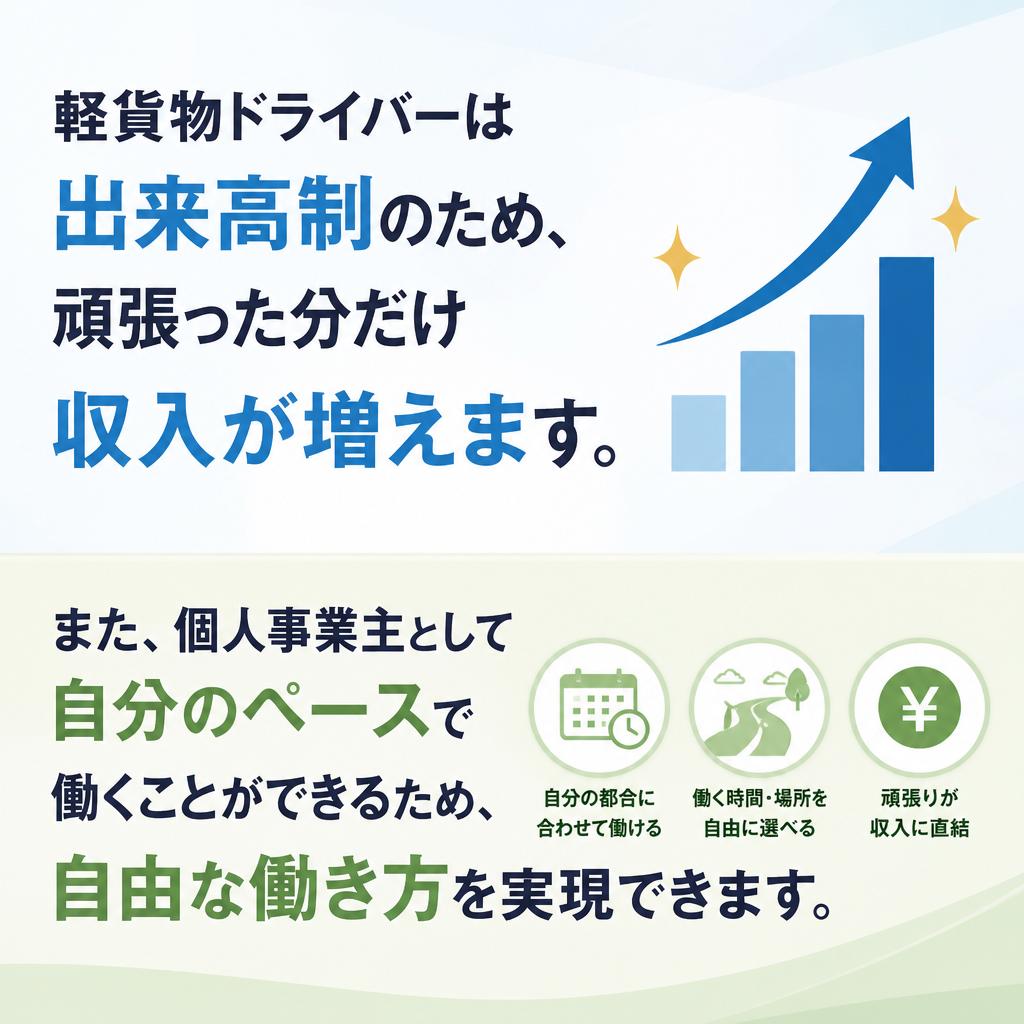 フレキシブルな働き方と高収入の可能性