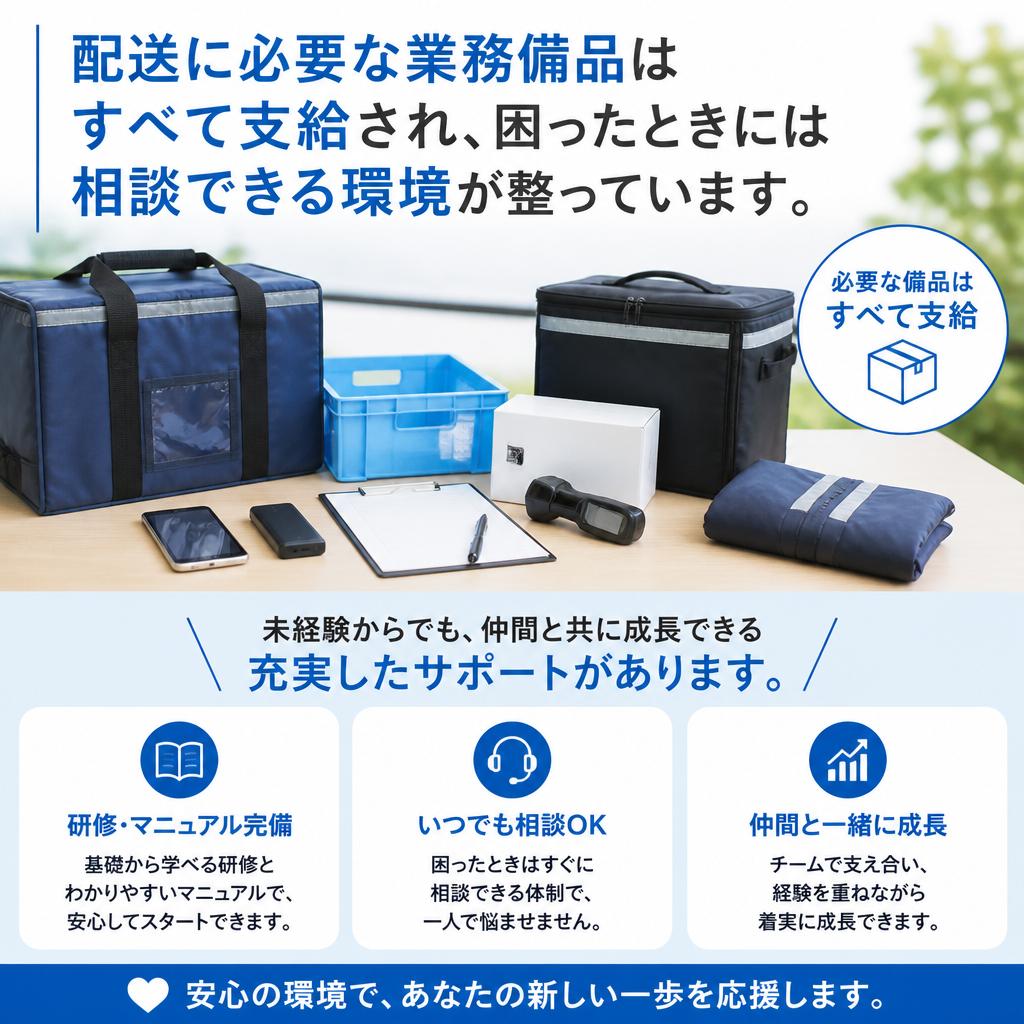 安心のサポート体制