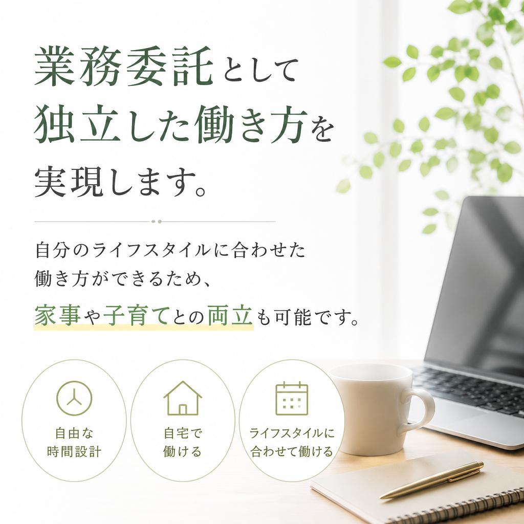 フリーランスとしての自由な働き方