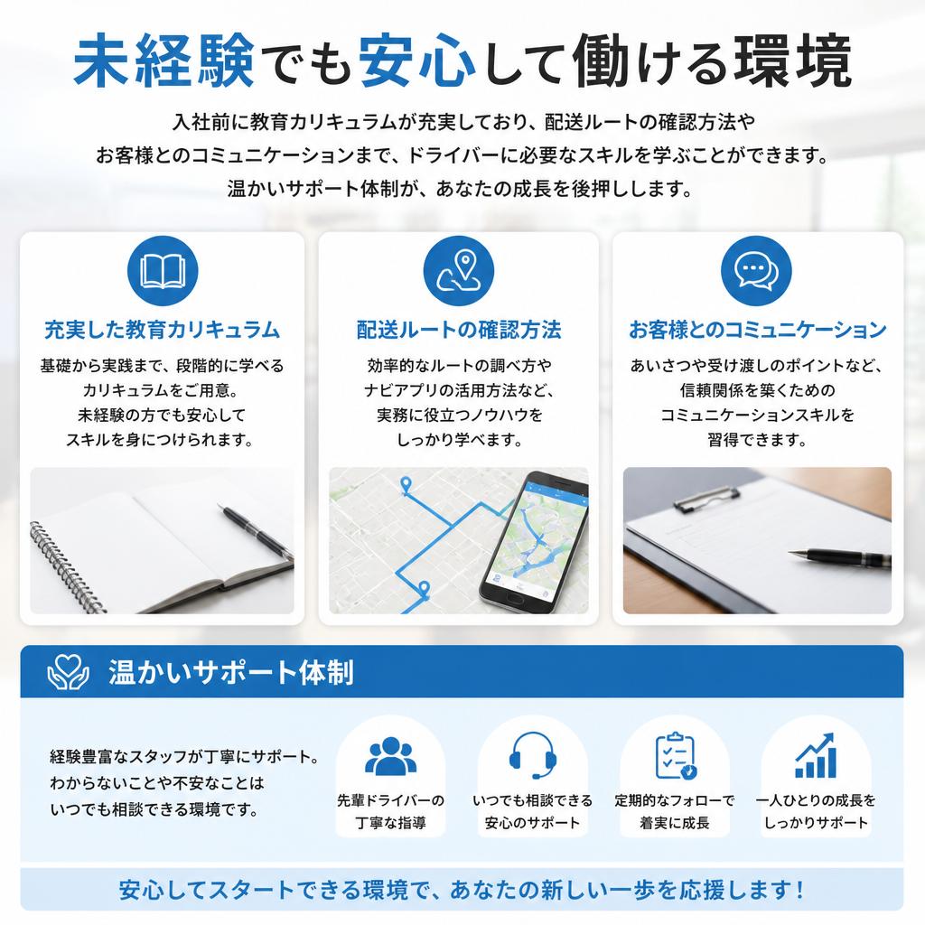 未経験者を歓迎する理由