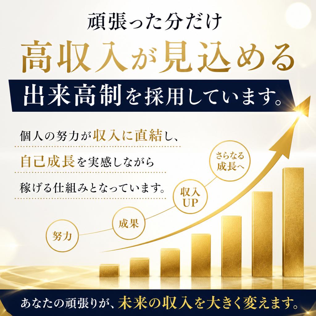 稼げる出来高制